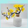 Winter Sweet Fake Flower Branch With Material For Living Room Display