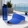 Lightweight Sun Hat Sweat-absorbent Hat Empty Top Sun Hat with Curved Brim Sweat-absorbent Outdoor Sports Cap for Tennis