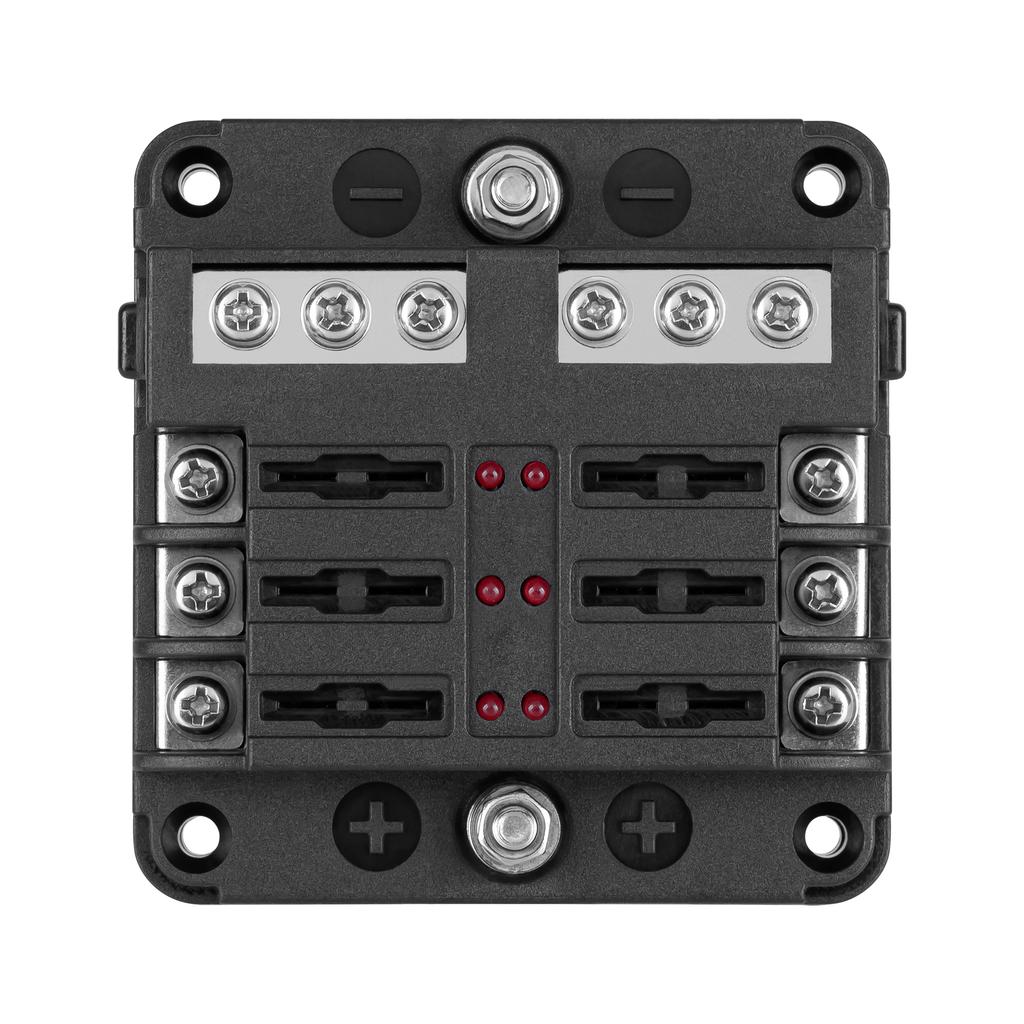 FB-6 LED Car Fuse Box