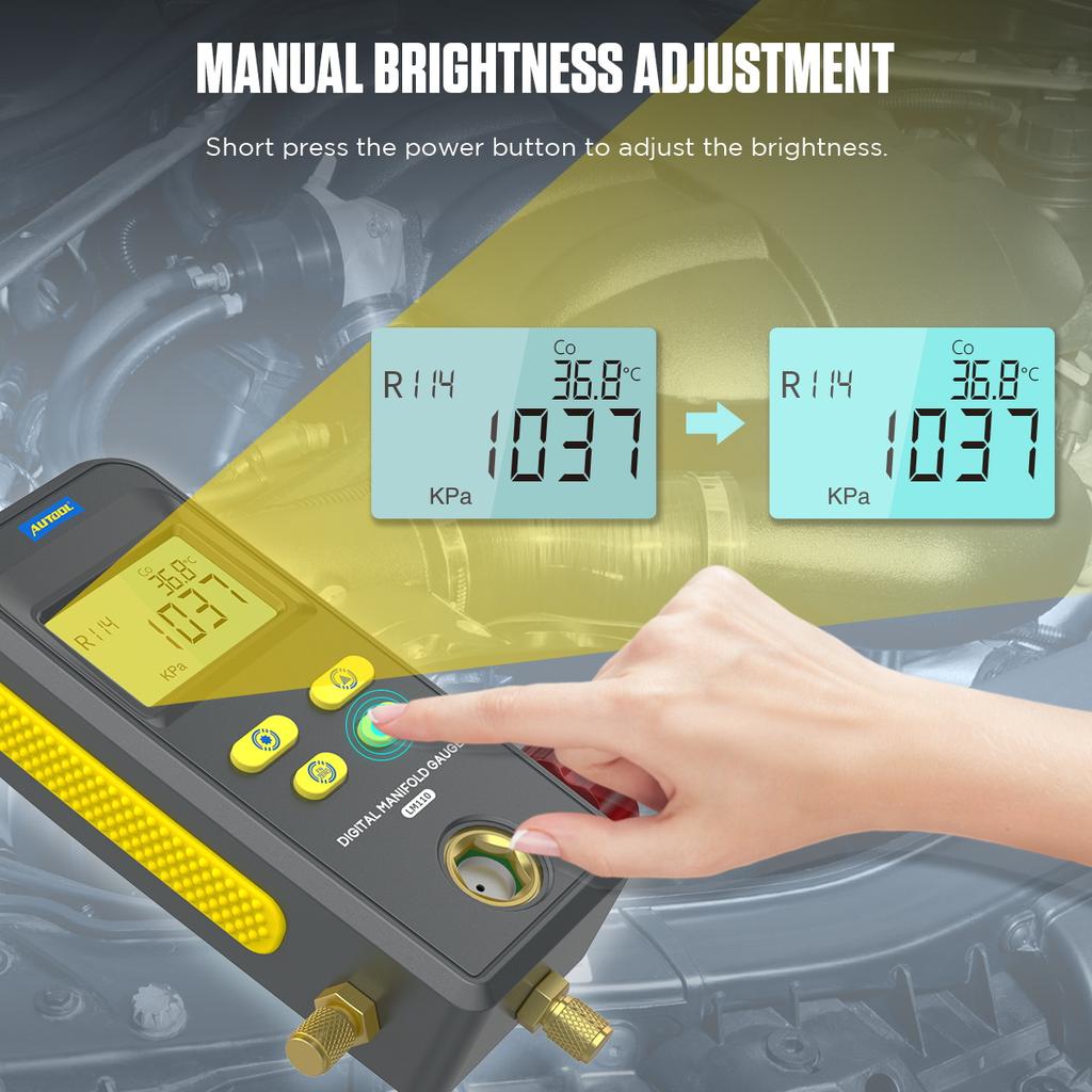 MGF DV1000 Manometro Digitale Per Vuoto