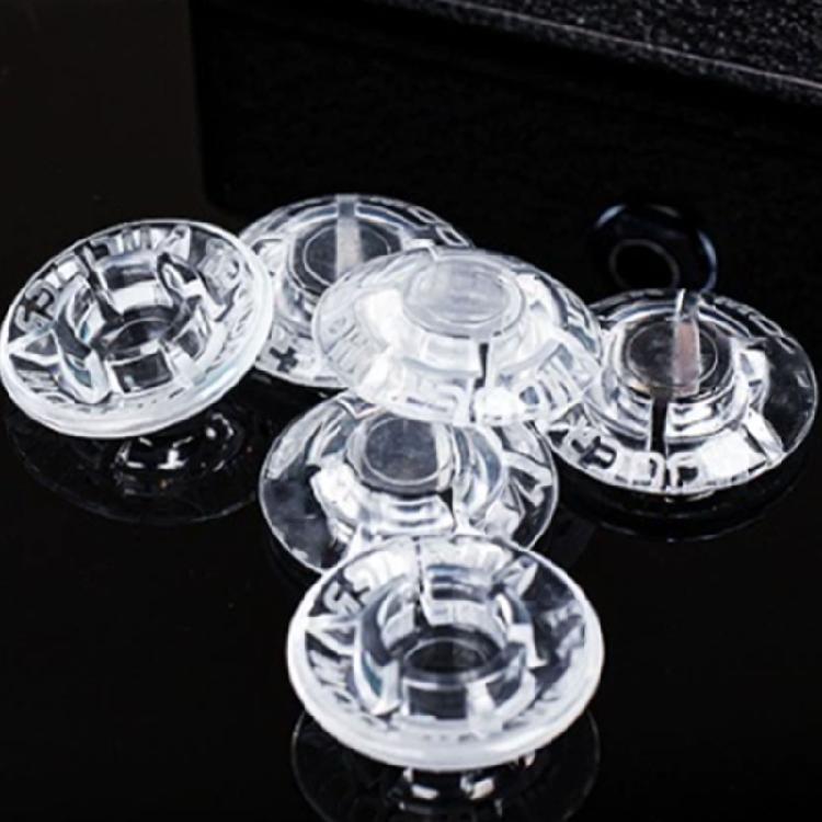 10Pcs Electric Guitar Effects Pedal Protector Set Guitar Effects Pedal Footswitch Transparent Guitar Effects Pedal Caps