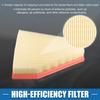 X Autohaux Car Cabin Air Filter 13717542294 for BMW 128/323I 325/328I/Xi 330I/Ci/Xi Xdrive L6 2.5L 3.0L 2006-2013 Accessories