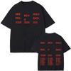 Nine Inch Nails Peel It Back Tour 2025 Tshirts Women New T-shirts Summer High Street Tees High Quality Cotton Soft Clothing