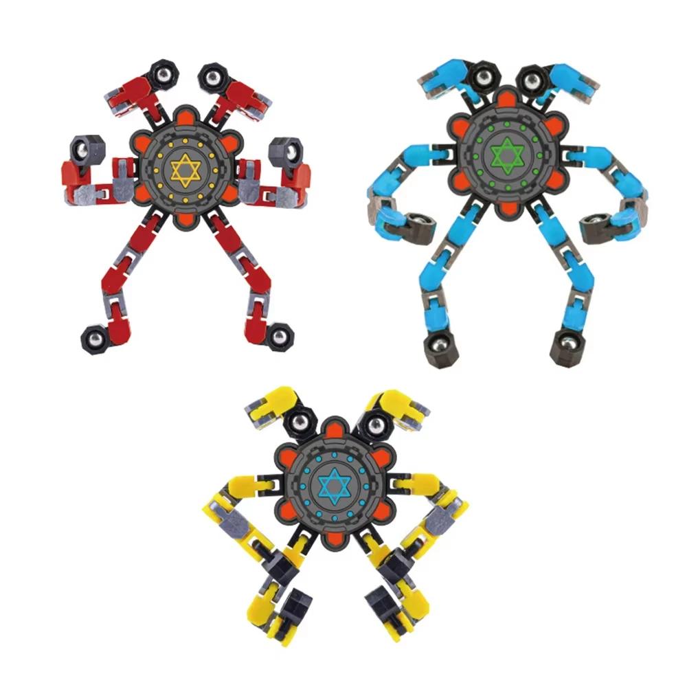 

Antistress Hand Spinner Vent Toys Adult Stress Relief Sensory Gyro Game 3Pcs Deformed Fidget Toy Spinner Toys for Children
