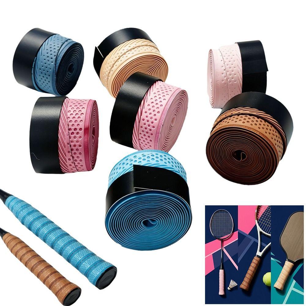 Anti-slip Badminton Racket Grip Tape Embossed Texture Racket Handle Grip Tape