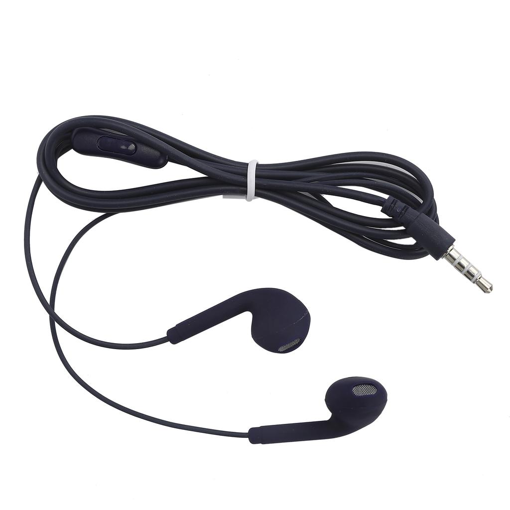 U19 Drátová univerzální sluchátka s konektorem 3,5 mm, HiFi, hudební, s drátovým ovládáním pro mobilní telefon(Nachový )