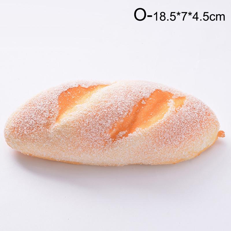 Artificial Fake Bread Ornaments French Baguette Cake Bakery Craft Decor Toy Donuts Simulation Bread Kitchen Model Wedding Party