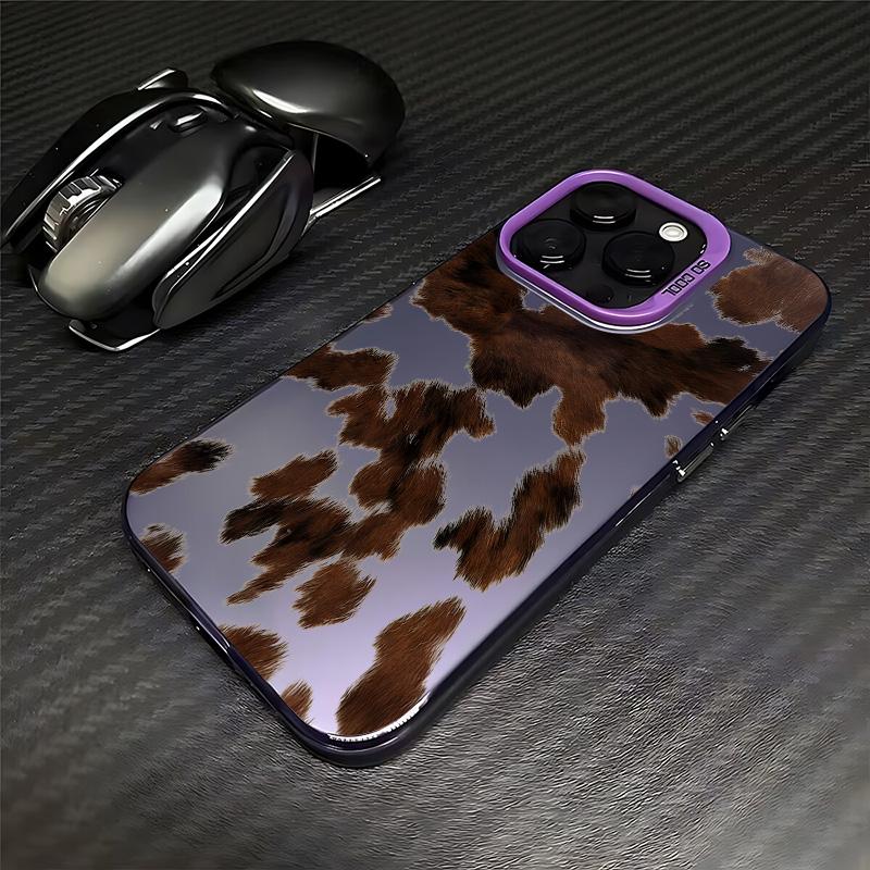 Creative Milk Cow Pattern Phone Case for Samsung Galaxy S26 S25 S24 S23 S22 S21 FE Ultra Edge Plus 4G 5G Anti Fall Matte Cover