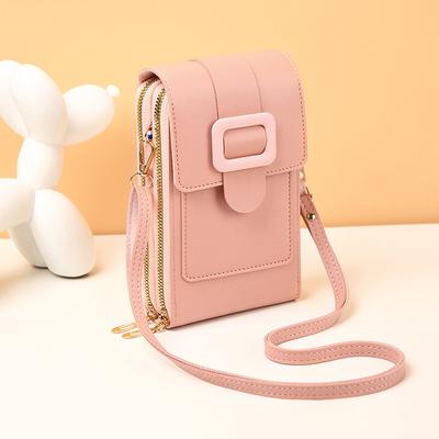 Mobile Phone Bag 2025 New Summer Fashion Simple Mobile Phone Bag Trendy Girl Shoulder Messenger Bag Small Bag One Piece Delivery