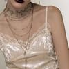 Minimalistisches Vintage Kreuzanhänger Halskette Für Damen Und Herren Aus Kupfer