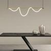 Designer Italian Minimalist Dining Table Chandelier - Nordic Modern Luxury Strip Light