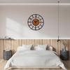Designer Metal Wall Clock for Living Room | Latest Antique Stylish Fancy Decorative Big Size Wall Watch for Bedroom,