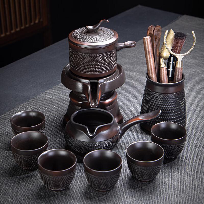 Automatic Zitao Style Anti-scalding Ceramic Tea Set