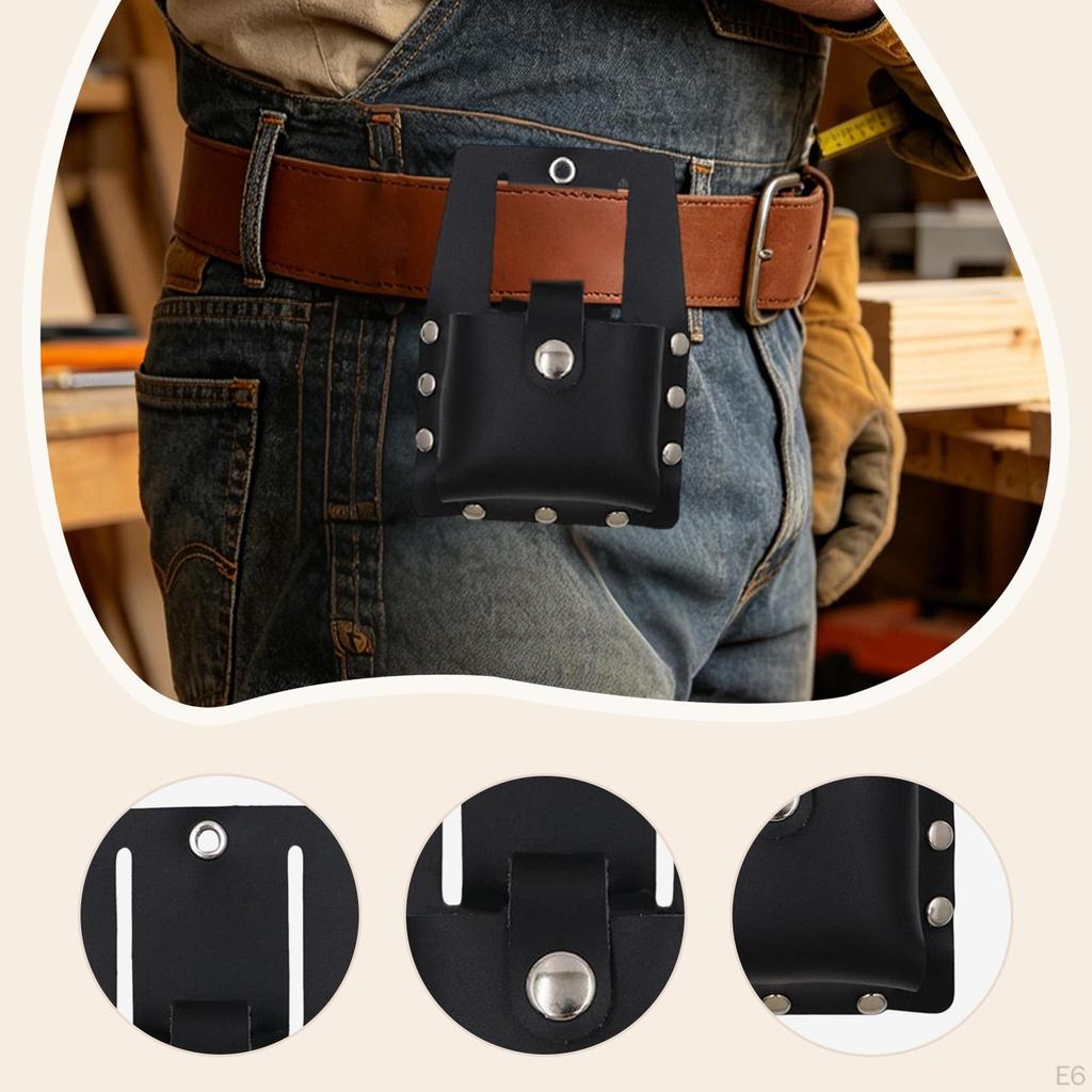 Holder Belt Pouch Made of PU, Practical, Easy to Mount, for Plumbers