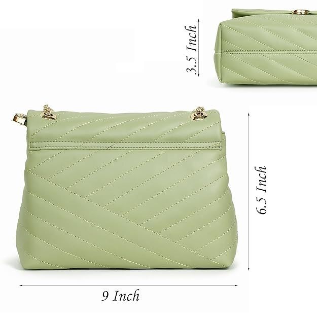 стеганая сумка через плечо Stich — фото 10