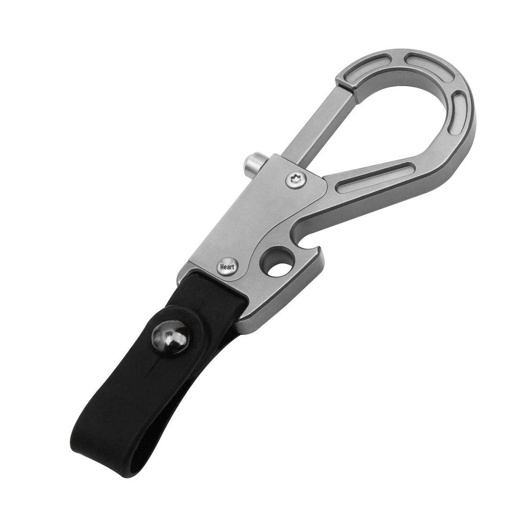 Titanium Alloy Multi-functional Car Keychain EDC Tool for Men & Women - High-end Gift
