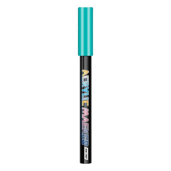 Nail Art Pen Set DIY Acrylic Marker for Gel Nails 0.7mm Fine Tip Nail Painting Doodle Pens for Salon Home Use