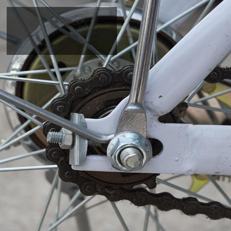 10 Pcs Bike Chain Tightener Tensioner Adjustment Tool Bicycles Chain Adjuster Fastener for Smooth and Reliable Cycling