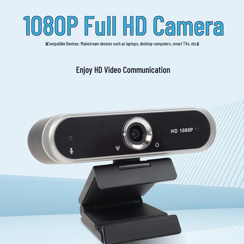 

1080P HD USB Webcam for Online Classes and Meetings