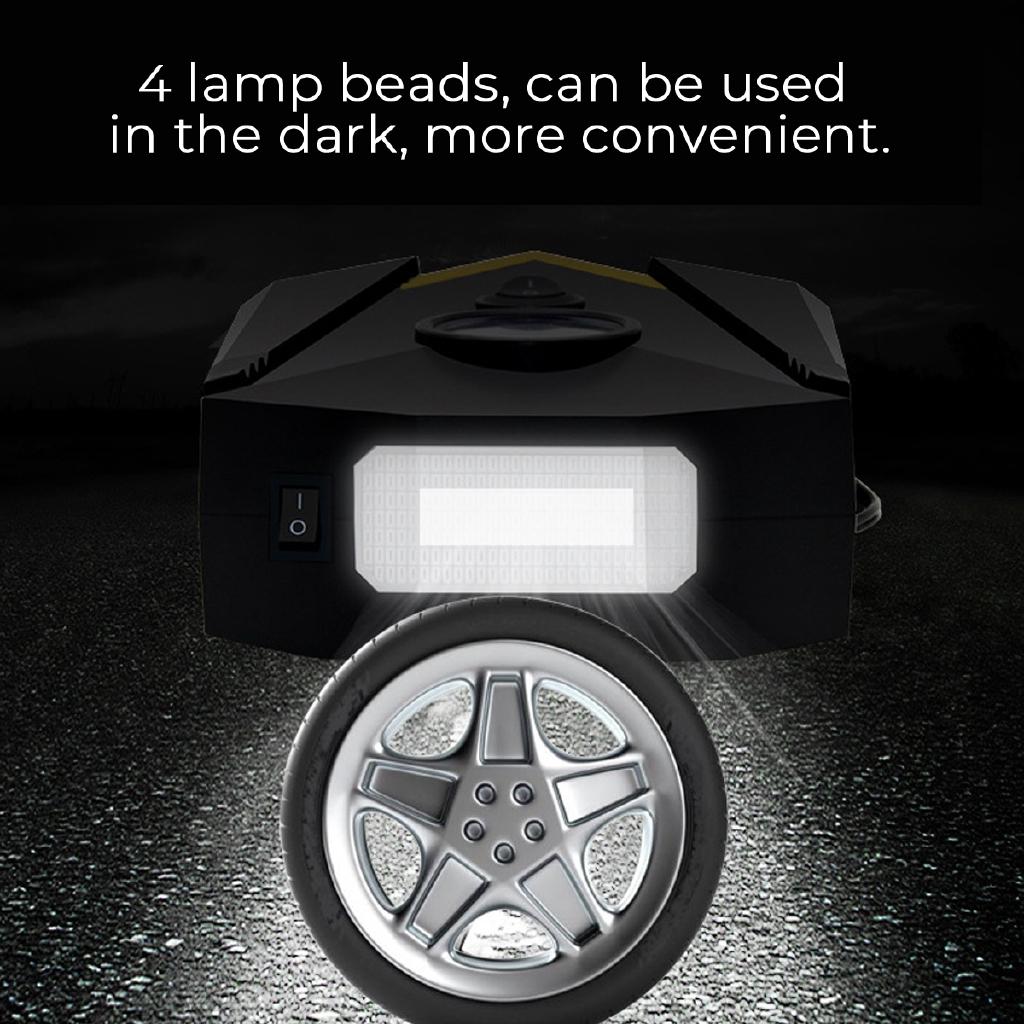 Digital Car Tire Inflatable Pump Illumination Auto Air Compressor for Cars Wheel Tires Electric DC 12V Tyre Inflator