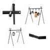 Folding Hanging Rack Travel Camping Shelf Triangle Rack Assembly Storage Picnic Rack