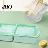 Caja de Comida para Control de Porciones Bandeja de Silicona para Congelar Sopa con Tapa Flexible Libre de BPA a Prueba de Fugas Moldes Versátiles para Congelar para Sopas Salsas Y Complementarios