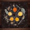 Astrology Tarots Table Altar Cloth Metaphysical Board Game Mat Pendulum Divinations Altar Tablecloth Board Game Card Pad