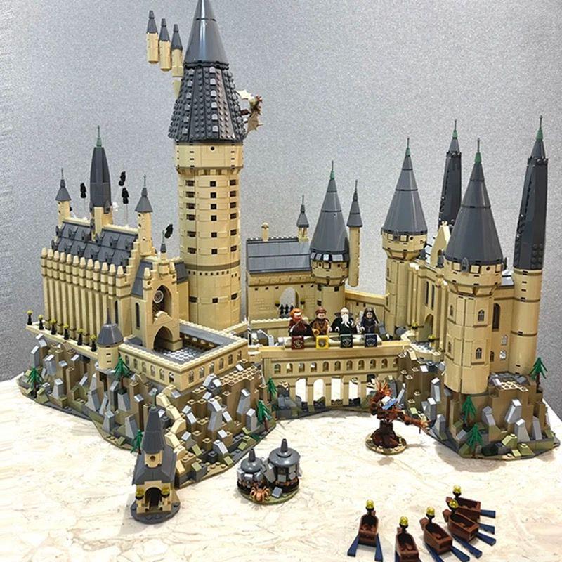 

Совместимые блоки Лего Замок Хогвартс - Игрушка высокой сложности, подарок для мальчиков и девочек