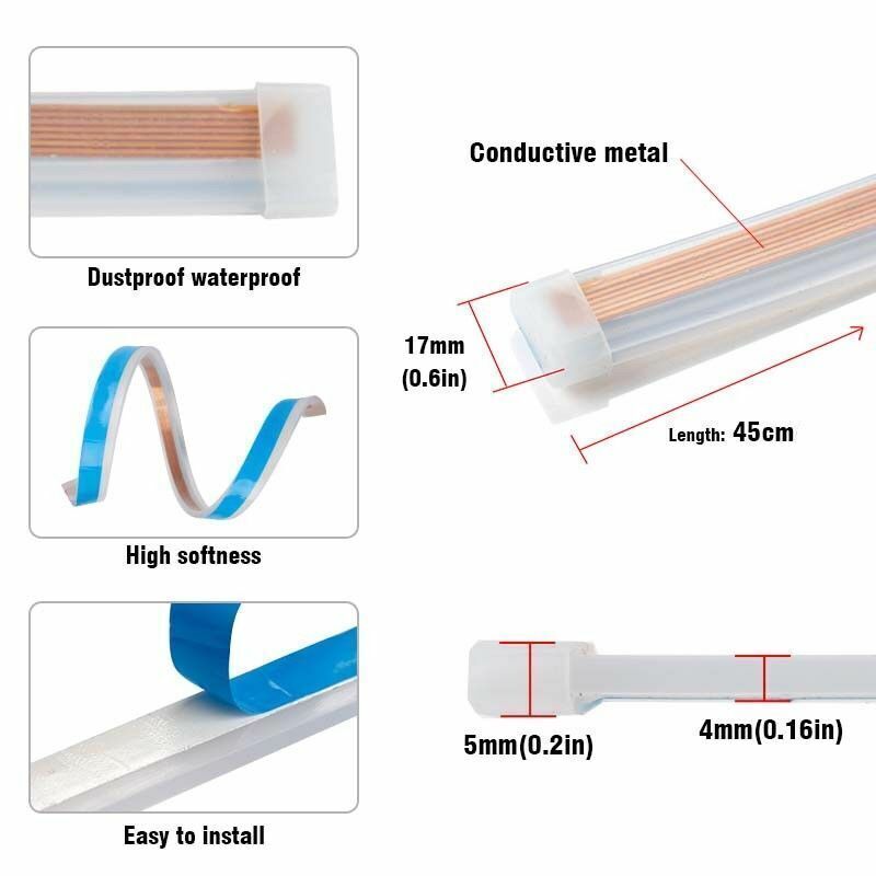 30cm LED Car/Van/Trunk Tailgate Tail Light Turn Signal Running Flow Strip Lamps-