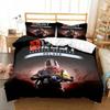 Rust Game Logo Printed Bedding Set Duvet Cover Bed Set Quilt Cover Pillowcase Comforter King Queen Size Boys Adult Bedding Set