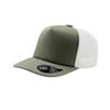 Atlantis Record Mid Visor 5 Panel Trucker Cap