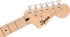 Squier by Fender Squier Electric Guitar Squier Maple White Flash Pink with Soft Case Sonic™ Mustang® HH, Fingerboard, Pickguard,