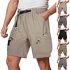 Men's Loose, Casual, Lightweight, Breathable Multi-pocket Work- Sporty Casual Shorts