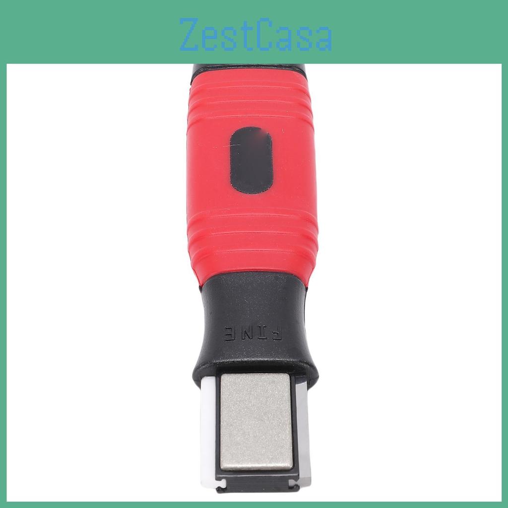 Sided Garden Double Tool Sharpener Portable Sharpening Stone File Blade Sharpener For Gardening Tool Maintenance