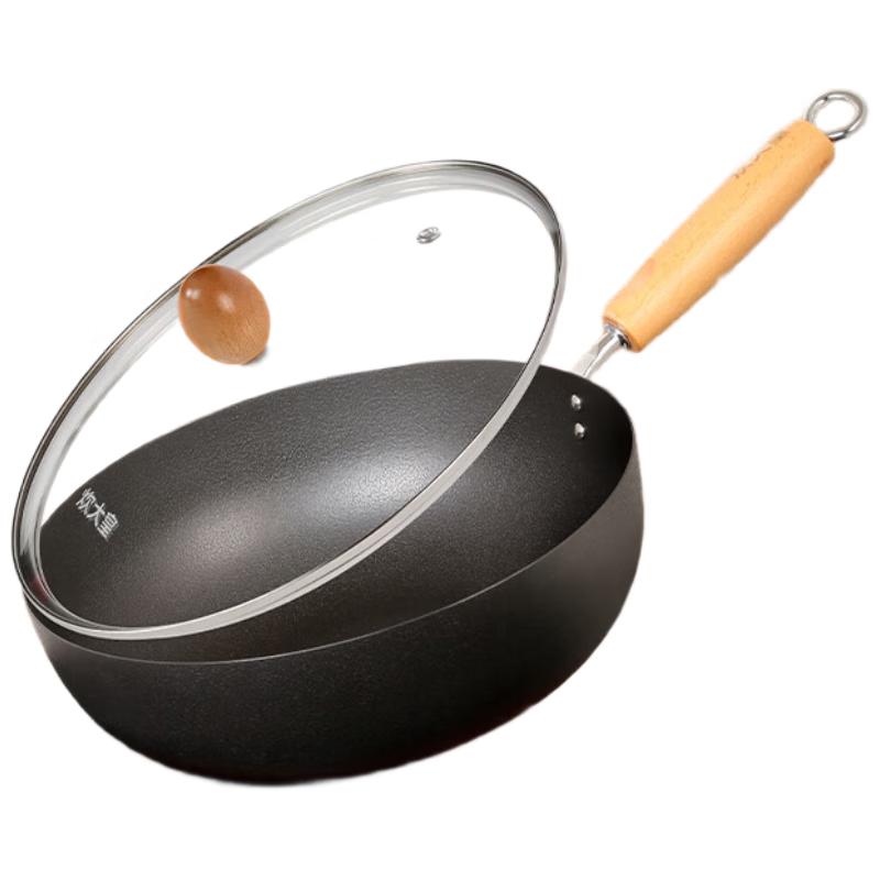 Cooker King 316 Stainless Steel Non-stick Wok with Lid