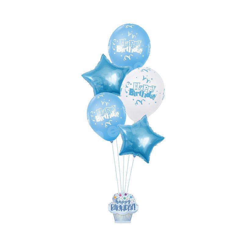 Birthday Balloon Set: Floating Columns & Table Decorations for Boys & Girls