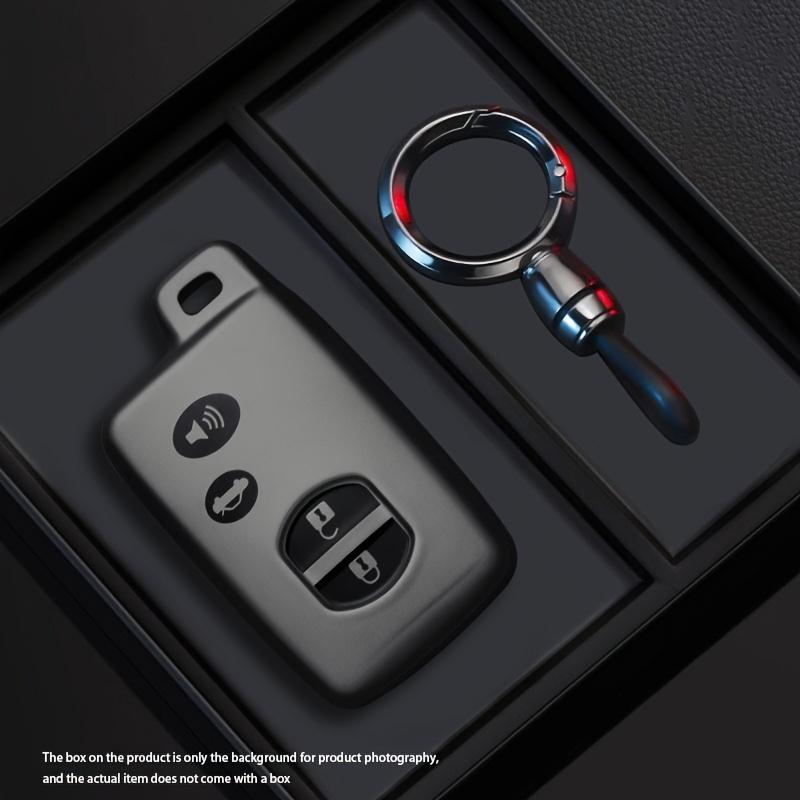 

4 Button Black Warrior Style Car Key Case For Toyota Prius 30 Alpha Aqua Land Cruiser Auris For Lexus Lc 200 Key Holder