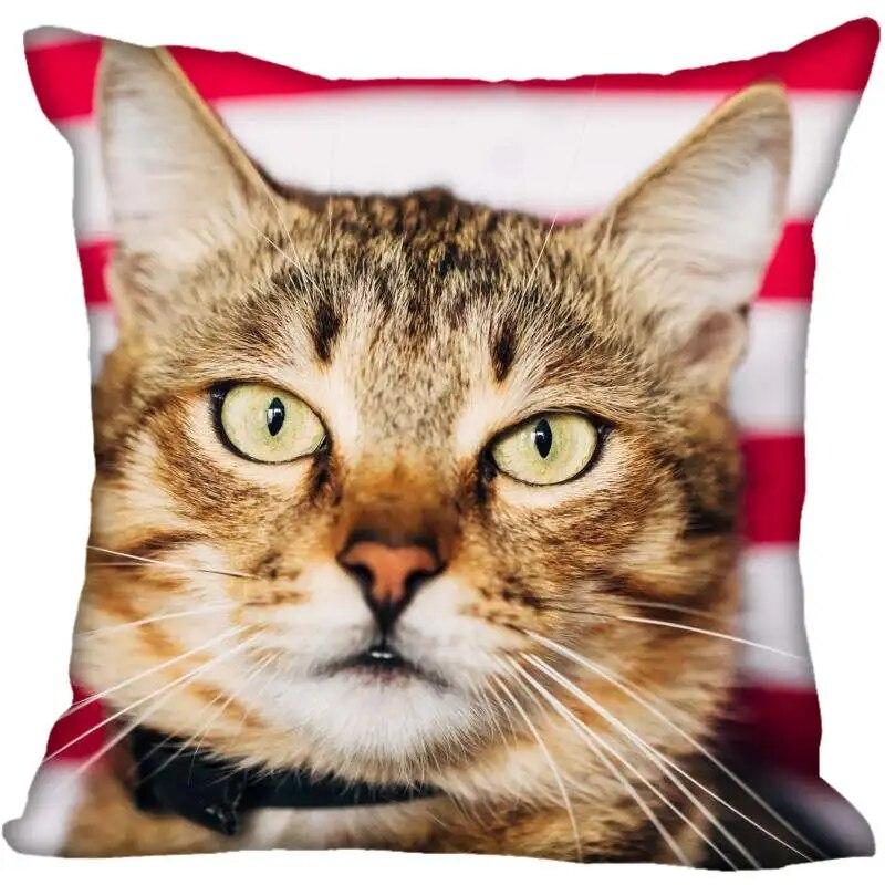 

Наволочка в современном доме для гостиной с кошкой и животным 40x40cm