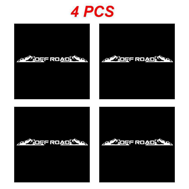 2~5PCS 100cmX9cm For OFF ROAD - Windshield Banner Car Stickers Vinyl Decal Back Window Sticker Fits  4x4 Mud Off Road Auto
