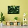 1pc Tropical Lush Greenery Print Tapestry, Bohemian Home Decor for Living Room or Bedroom, Holiday Gift with Free Installation Kit