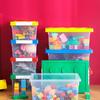 Medium Transparent Organizer Box for Clothes, Toys, and Books