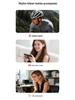Rose Gold M106 Bluetooth Headset with Love Heart Design - Ear Clip In-Ear, Long Battery Life.