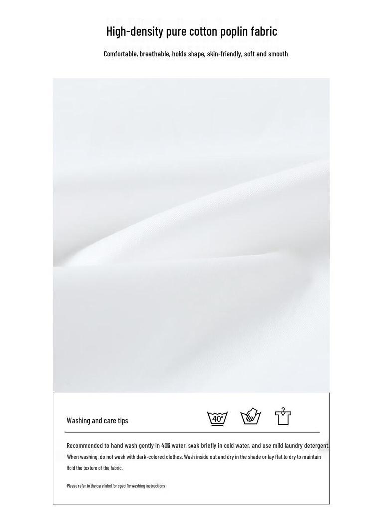 Navigare Girls' Ruffled Collar Cotton Shirt