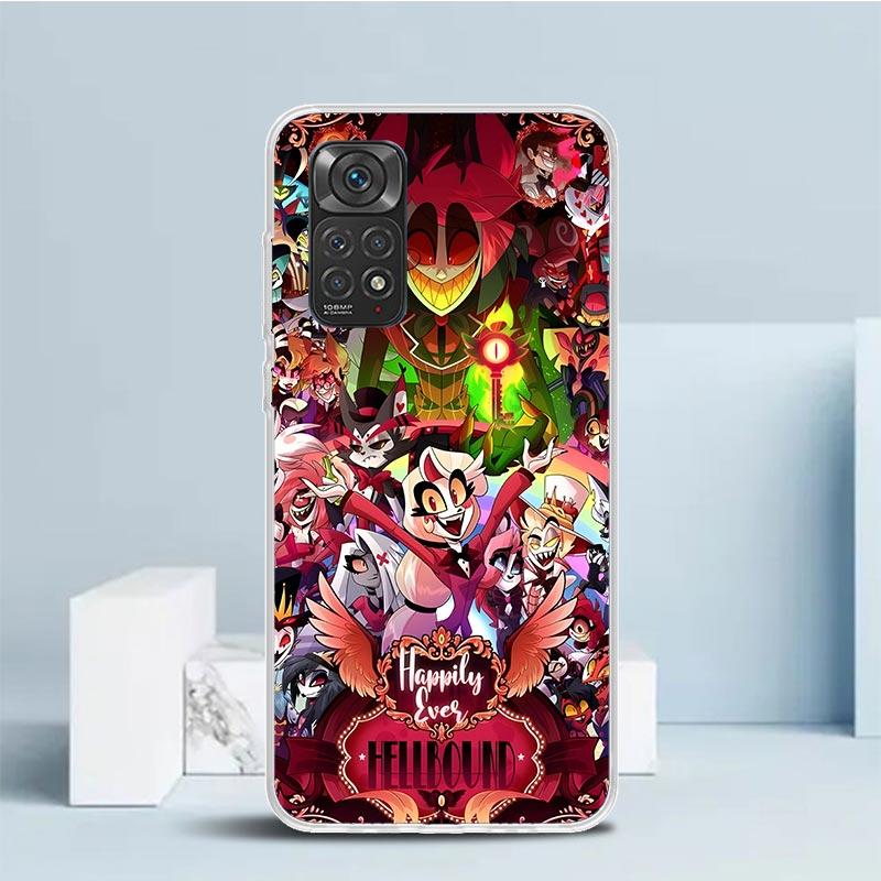 H-Hazbin H-Hotel Angel Dust Soft Cover for Xiaomi Redmi Note 15 14 13 12 Pro Plus Phone Case 14S 11S 11T 11E 10S 10 4G Pattern S