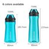 UZSPACE 750ml Sport Water Bottles Portable Leakproof Shaker Outdoor Travel Cup Fitness Plastic Anti-fall Bottle Tritan BPA