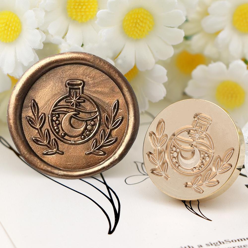 Halloween Magic Collection Wax Seal Stamp Head Replacement Sealing Brass Stamp Head Olny for Creative Gift Envelopes Invitations