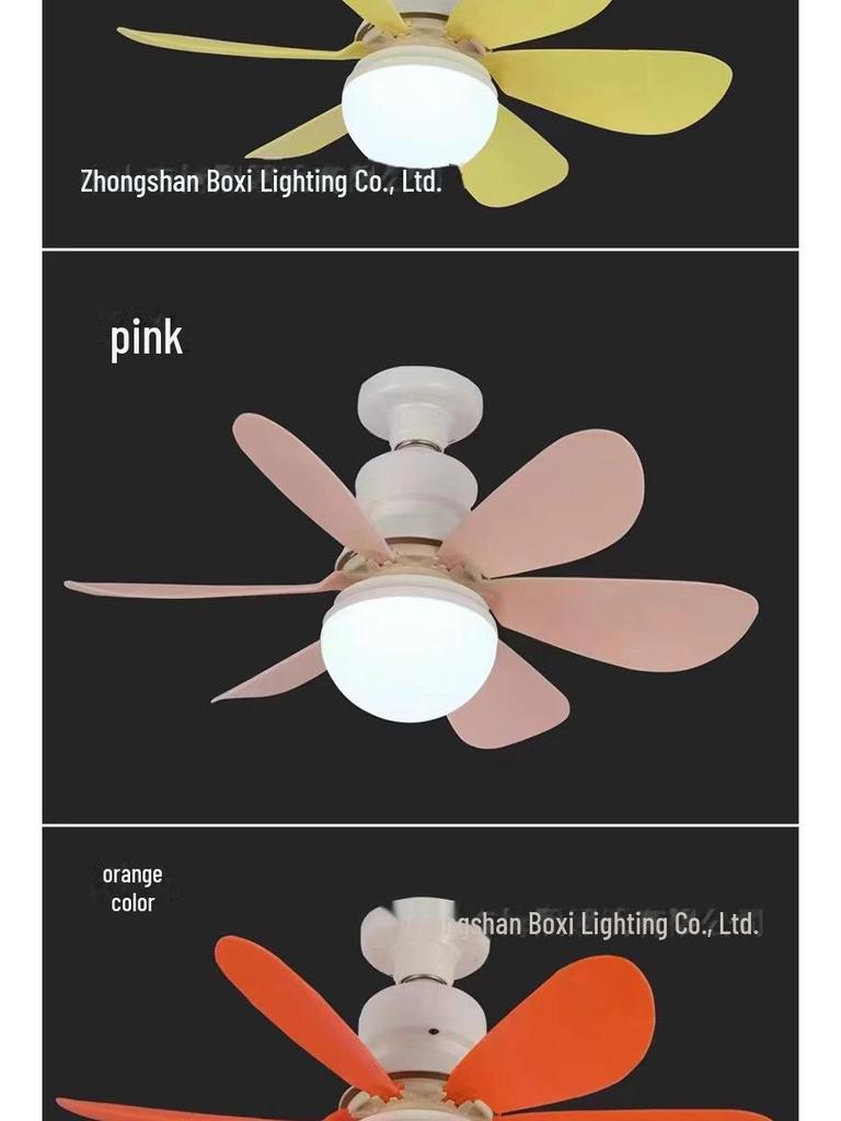 E27 Ventilator de tavan silențios inteligent pentru dormitor și restaurant