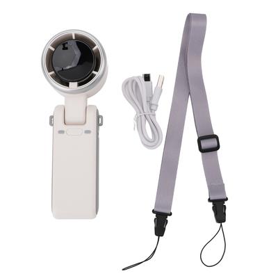 Portable Handheld Fan 3600mAh Battery Operated Fan with LED Display Handheld Neck Desk 3 In 1