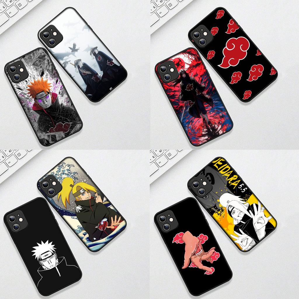 Cover for Samsung Galaxy S22 S21 S20 FE Ultra Plus A35 A36 A55 A37 A33 A34 A57 Case Deidara Narutos Uchiha Itachi Pain Akatsuki