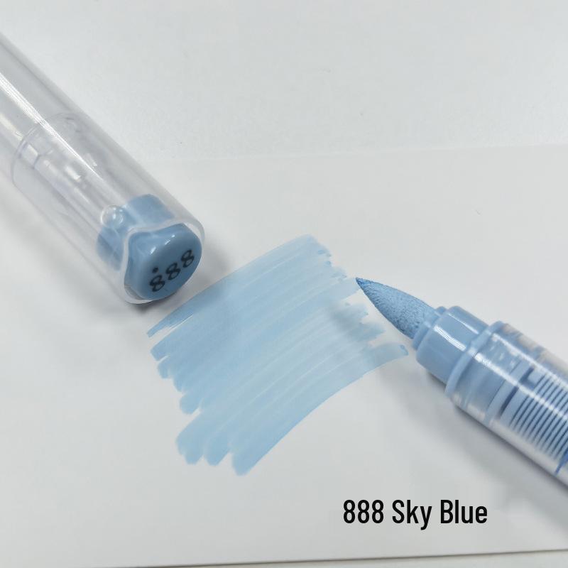 72/120 Farben, weicher Kopf, Acryl-Markierungsstift für Kunst, DIY-Handmalerei, Graffiti